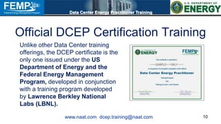 Data center energy practitioner (dcep) dc pro-tools | PPT