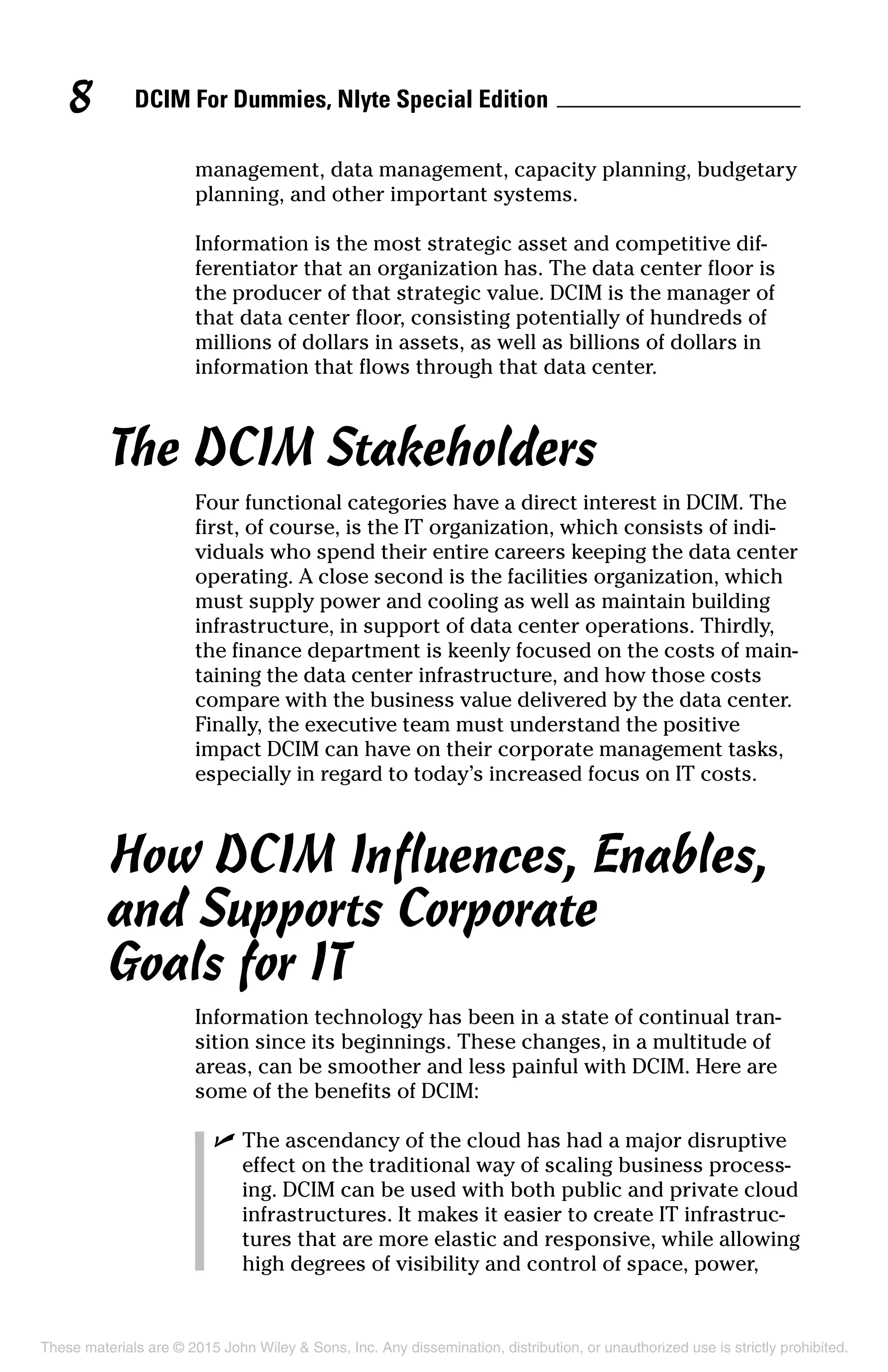 Data center infrastructure management (dcim) for dummies | PDF