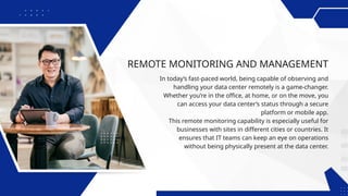 Data Center Infrastructure Monitoring Solutions A Smarter Way to Manage ...