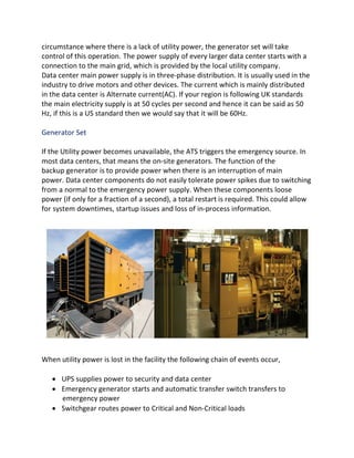 Data center power infrastructure | PDF