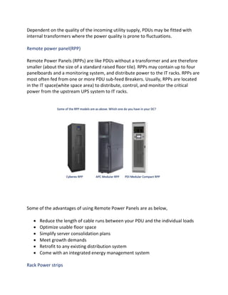 Data center power infrastructure | PDF