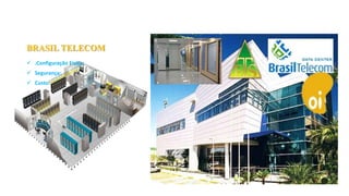 BRASIL TELECOM
 .Configuração Física:
 Segurança:
 Custo:
 