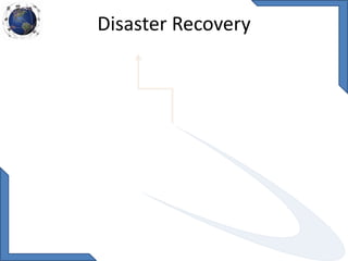 Disaster Recovery
 