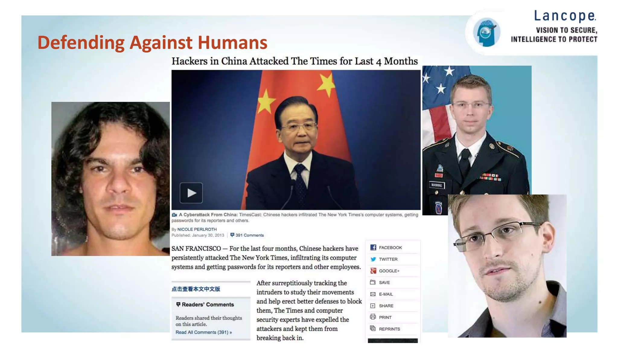 Defending Against Humans
 