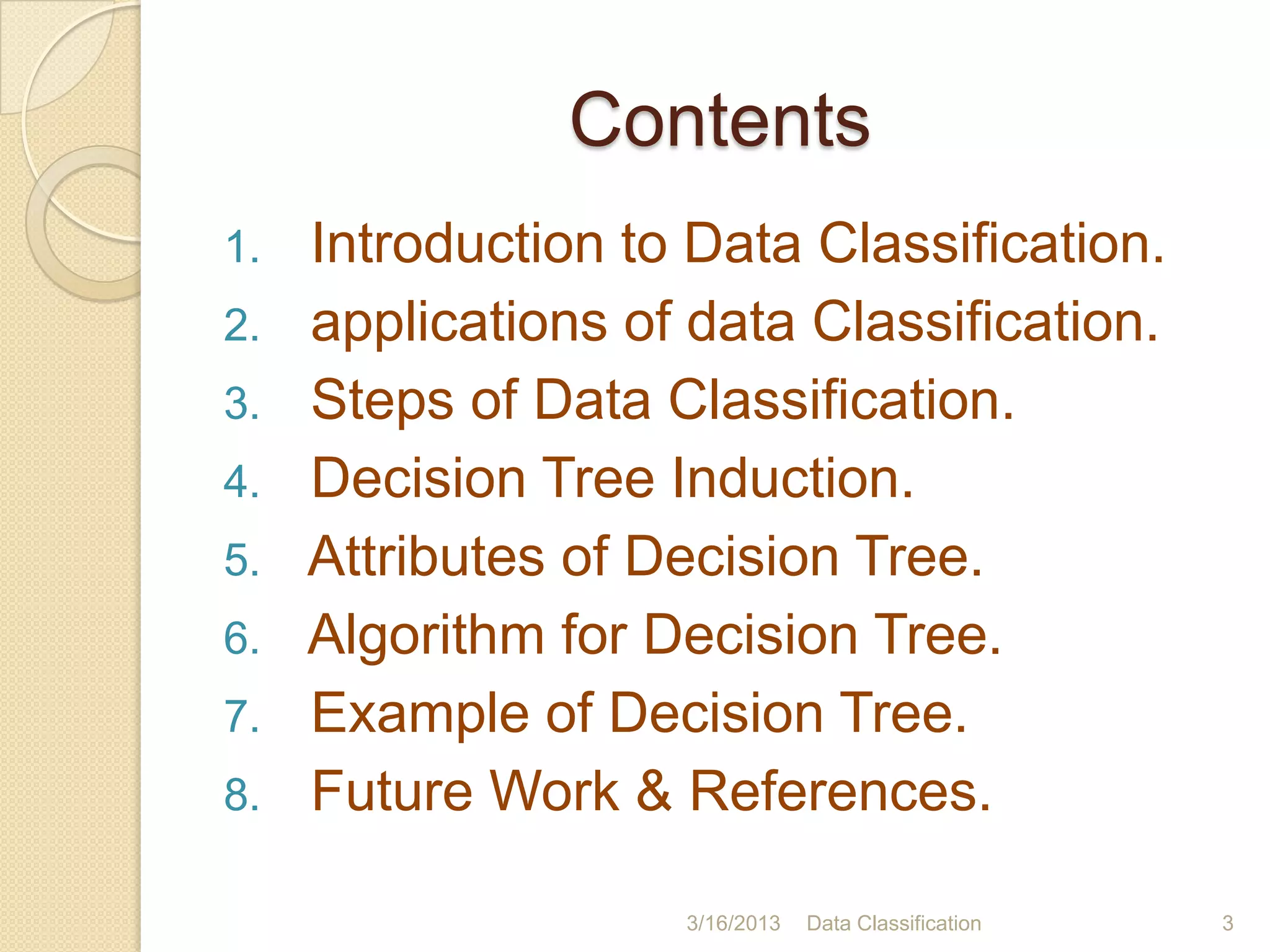 Data classification | PPTX