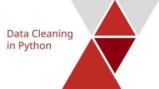 Data Cleaning Data Cleaning Data Cleaning Data Cleaning | PPTX