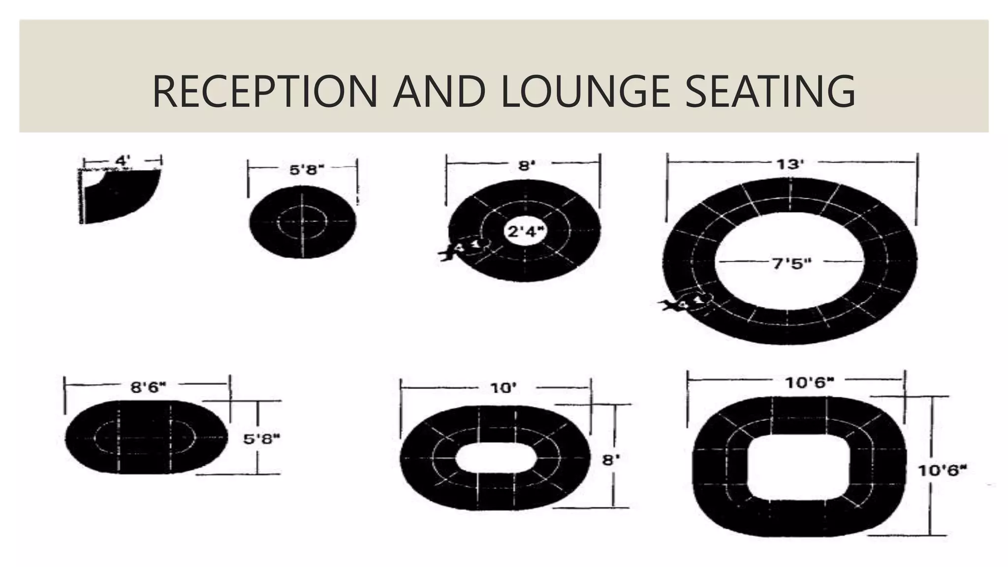 RECEPTION AND LOUNGE SEATING