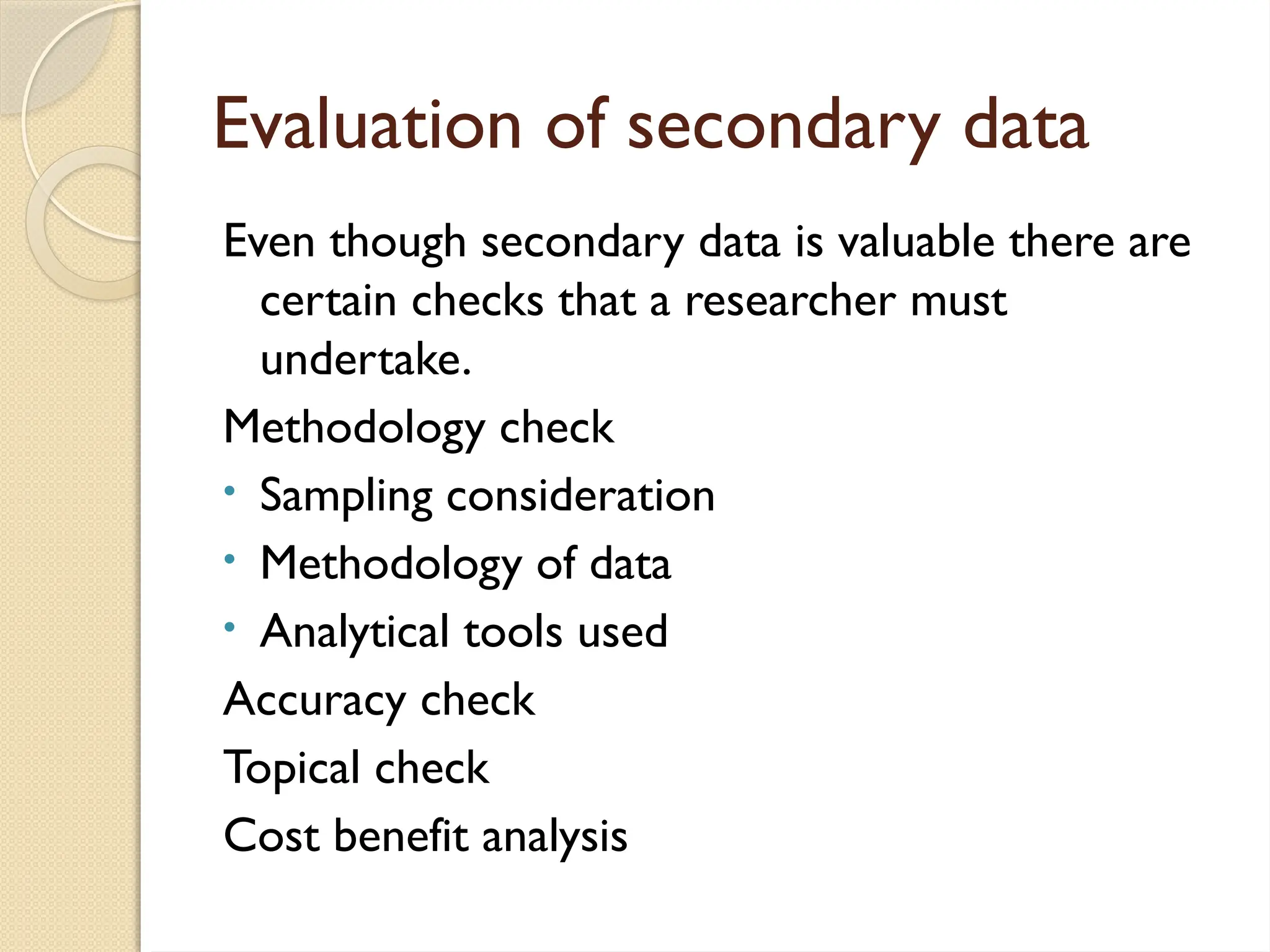 Data collection, primary data and secondary data, types | PPTX
