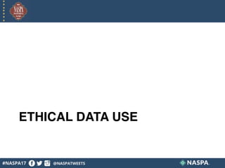 ETHICAL DATA USE
 