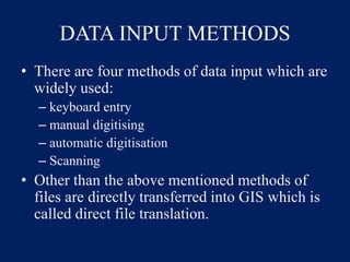 Data collection and input overview | PPT