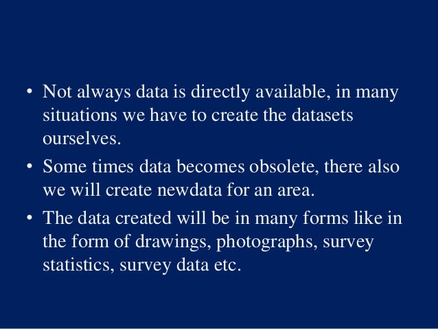 data input