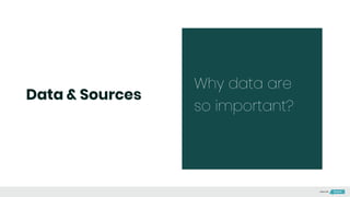 Why data are
so important?
Data & Sources
Made with
 
