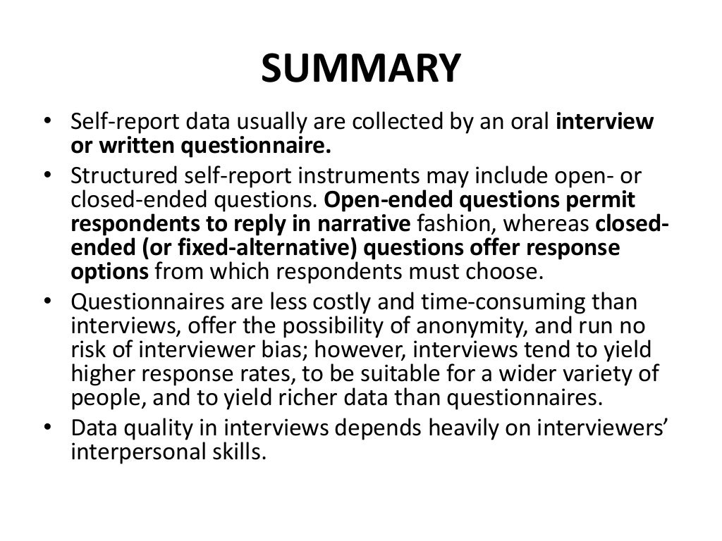 Data Collection in Quantitative Research