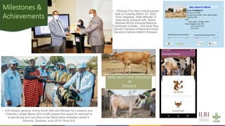 The role of reliable data collection systems for improved livestock genetics in Burundi: Experience from ILRI ADGG program