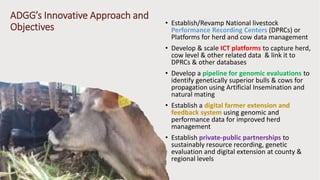 The role of reliable data collection systems for improved livestock genetics in Burundi: Experience from ILRI ADGG program