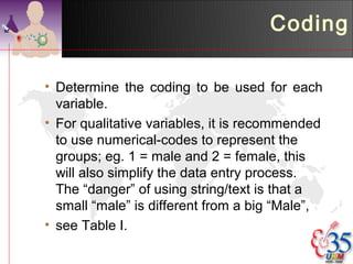 Data collection & management | PPT