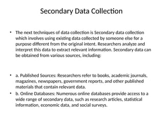 Secondary Data Collection Image Data Collection Methods primary & secondary data.pptx