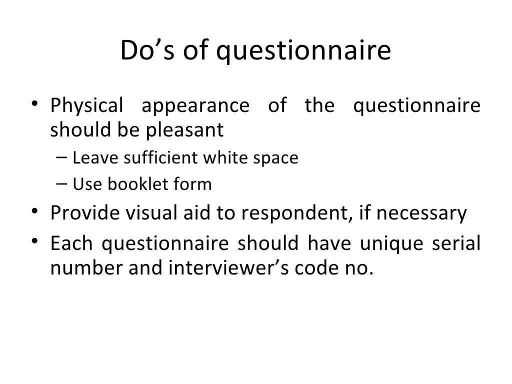 Data collection methods for descriptive research