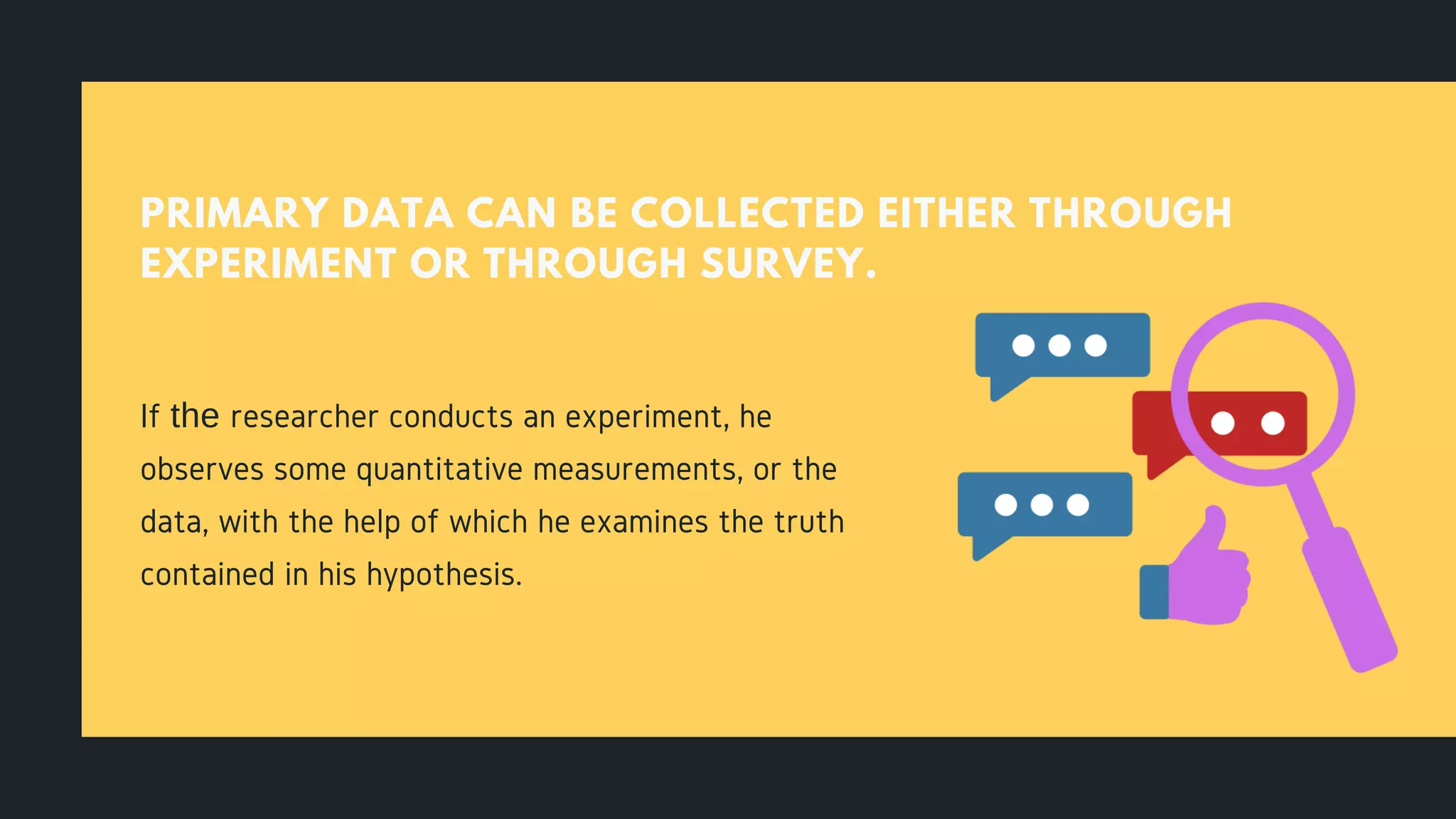 COLLECTING THE DATA | Research Methodology | PPT
