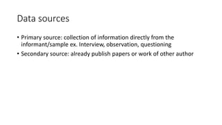 Data collection process | PPTX