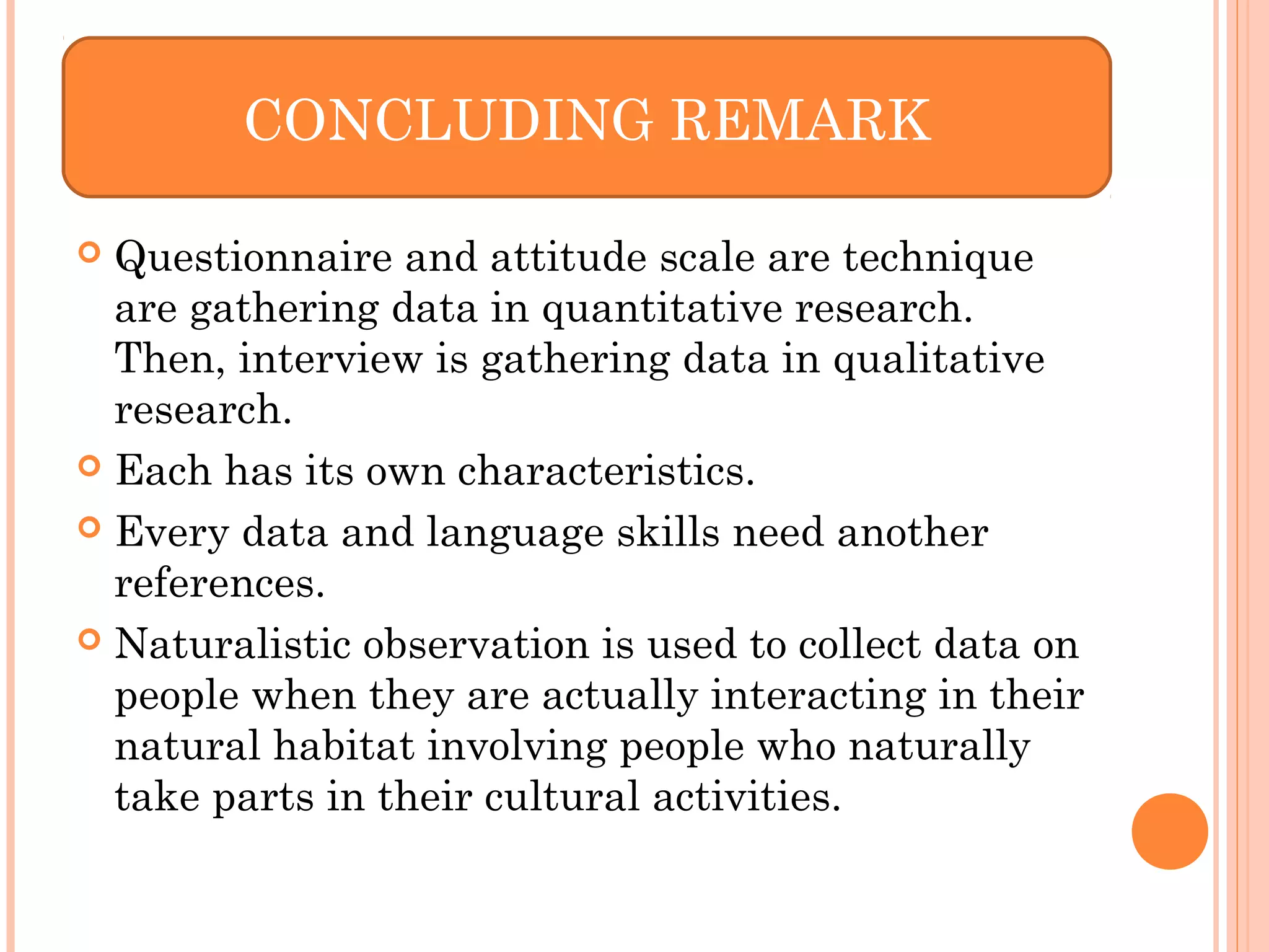 Data collection & research instruments | PPT