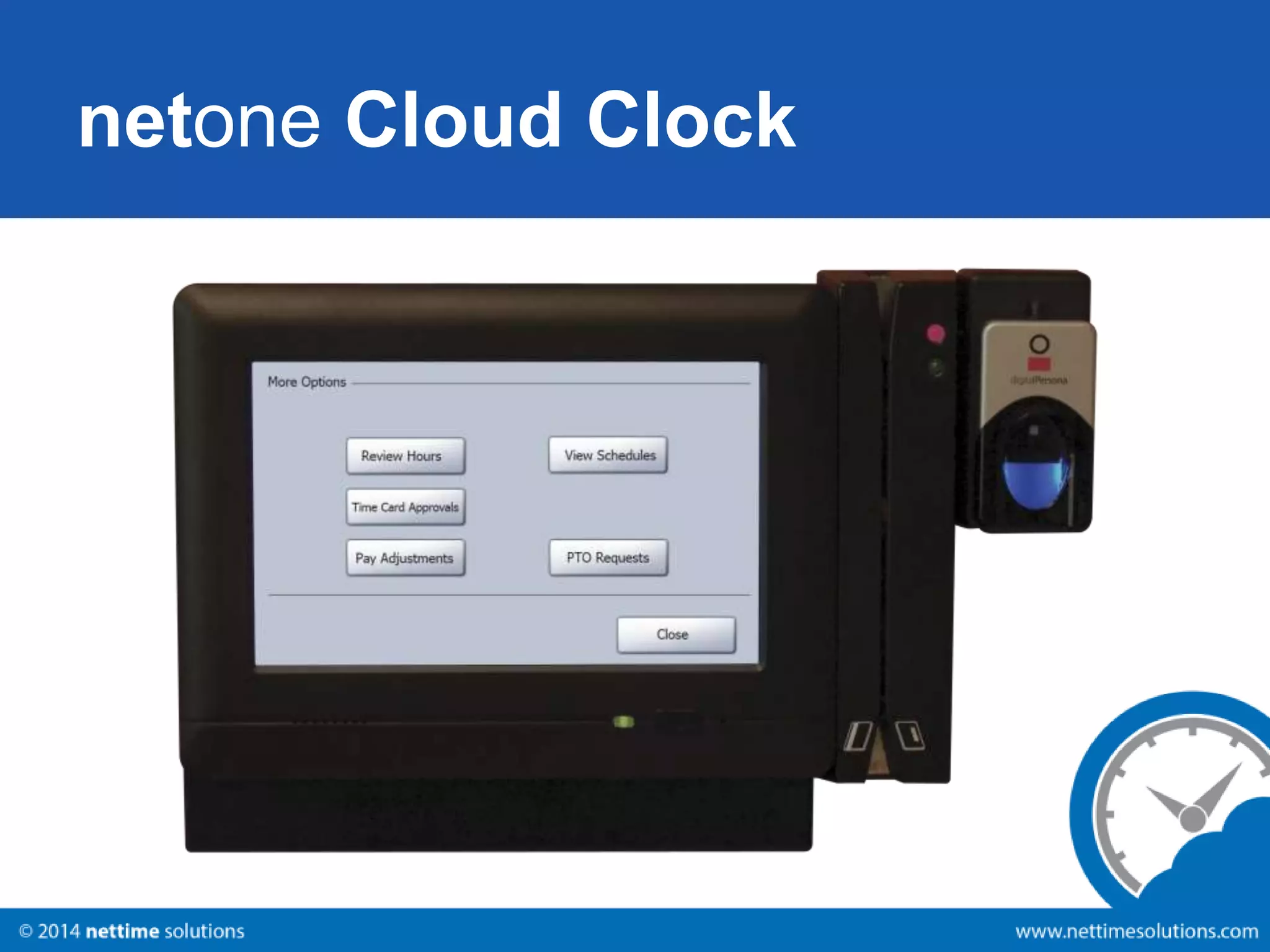 netone Cloud Clock 
 