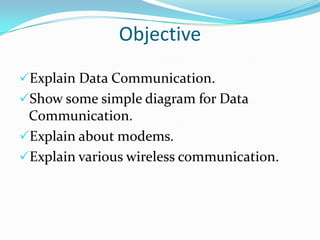 Data communication (simple explanation) | PPTX | Computer Networking ...