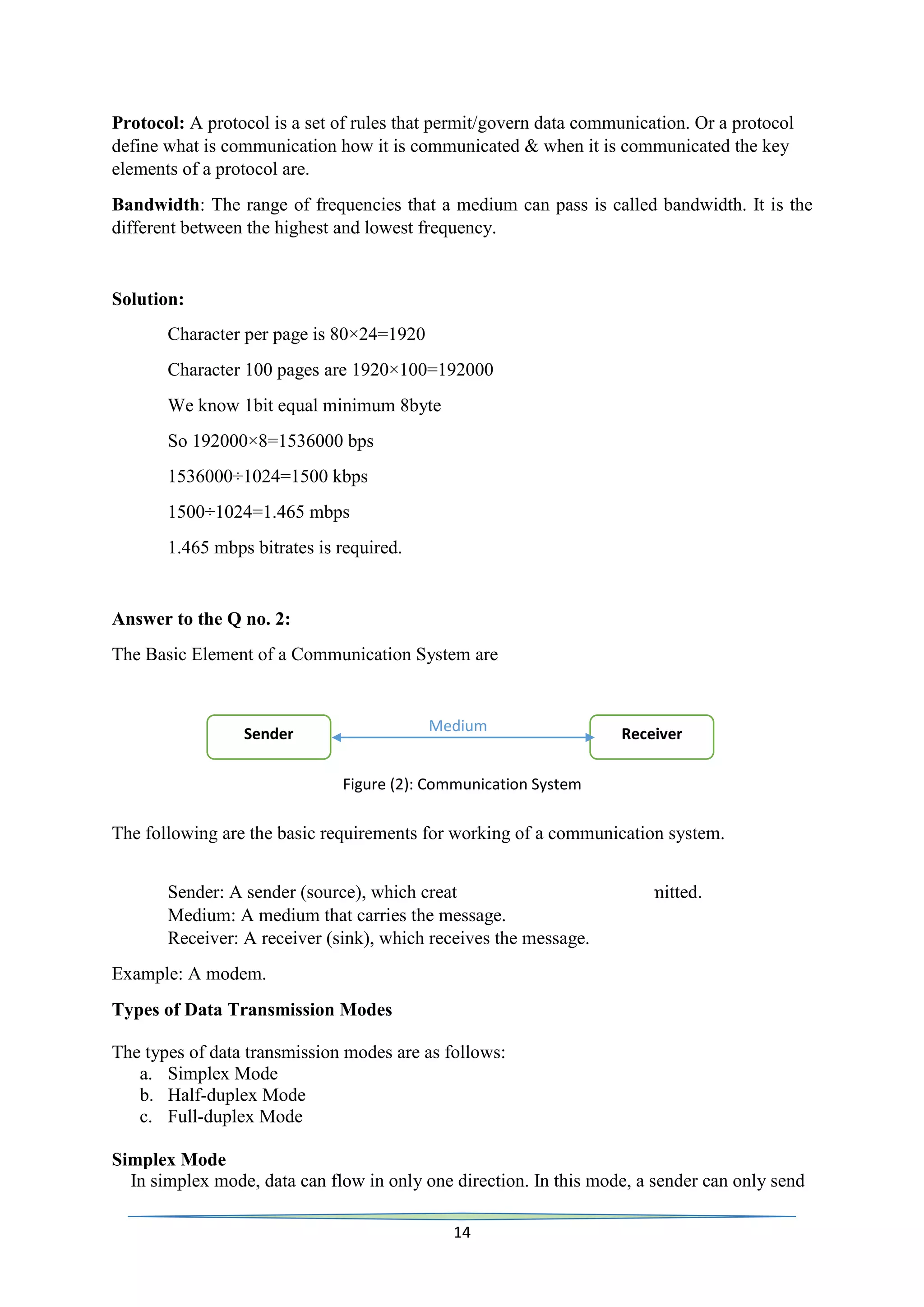 Data Communication & Networking | PDF