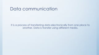 Data Communication and Networks.pptx Detail | PPTX