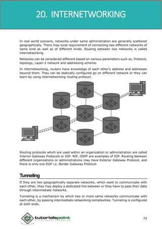 Computer Communication Tutorial Data communication computer_network_tutorial | PDF