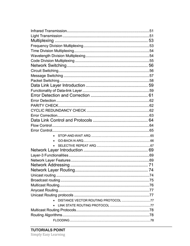 Data communication computer_network_tutorial | PDF