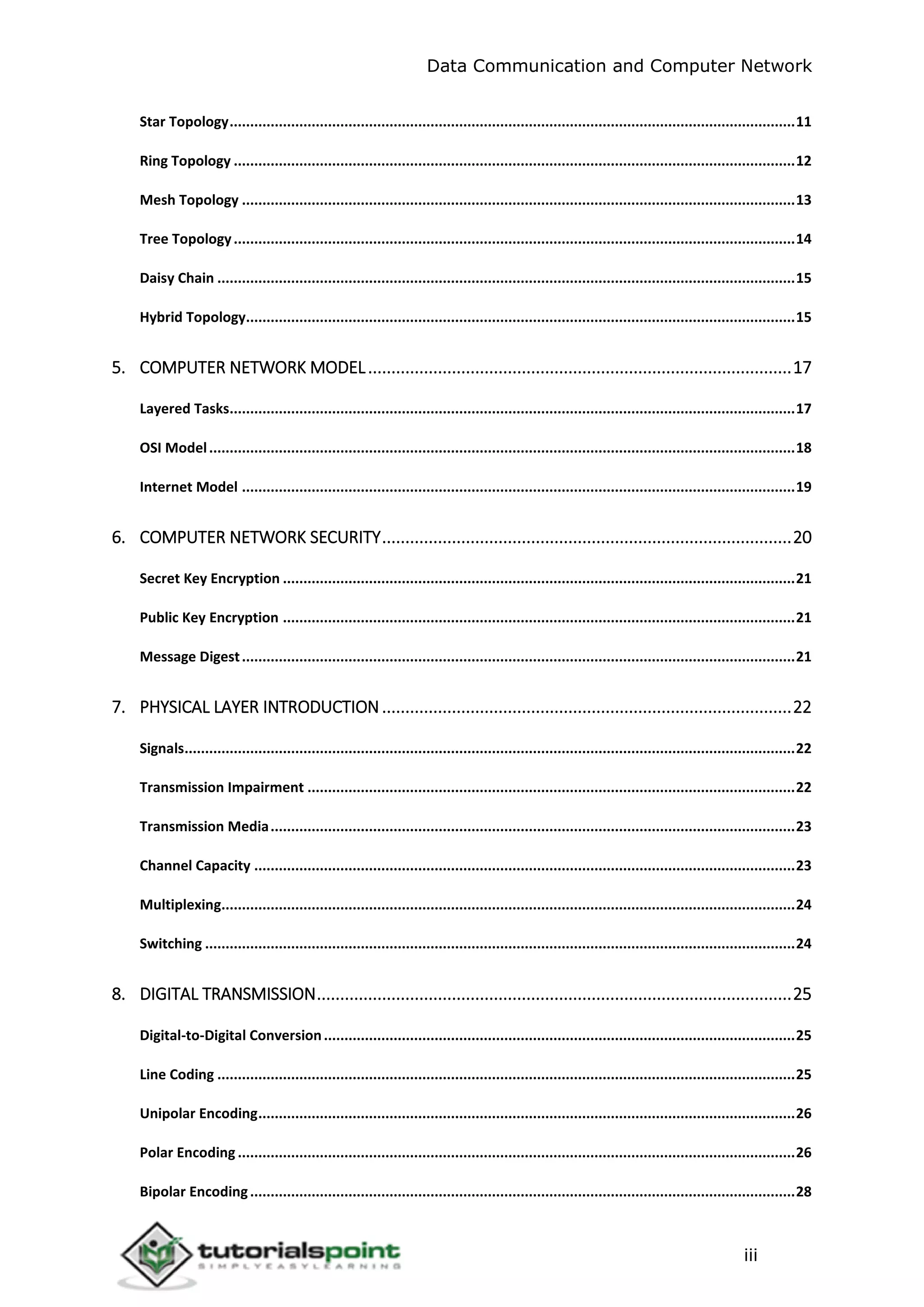 Data communication computer_network_tutorial | PDF