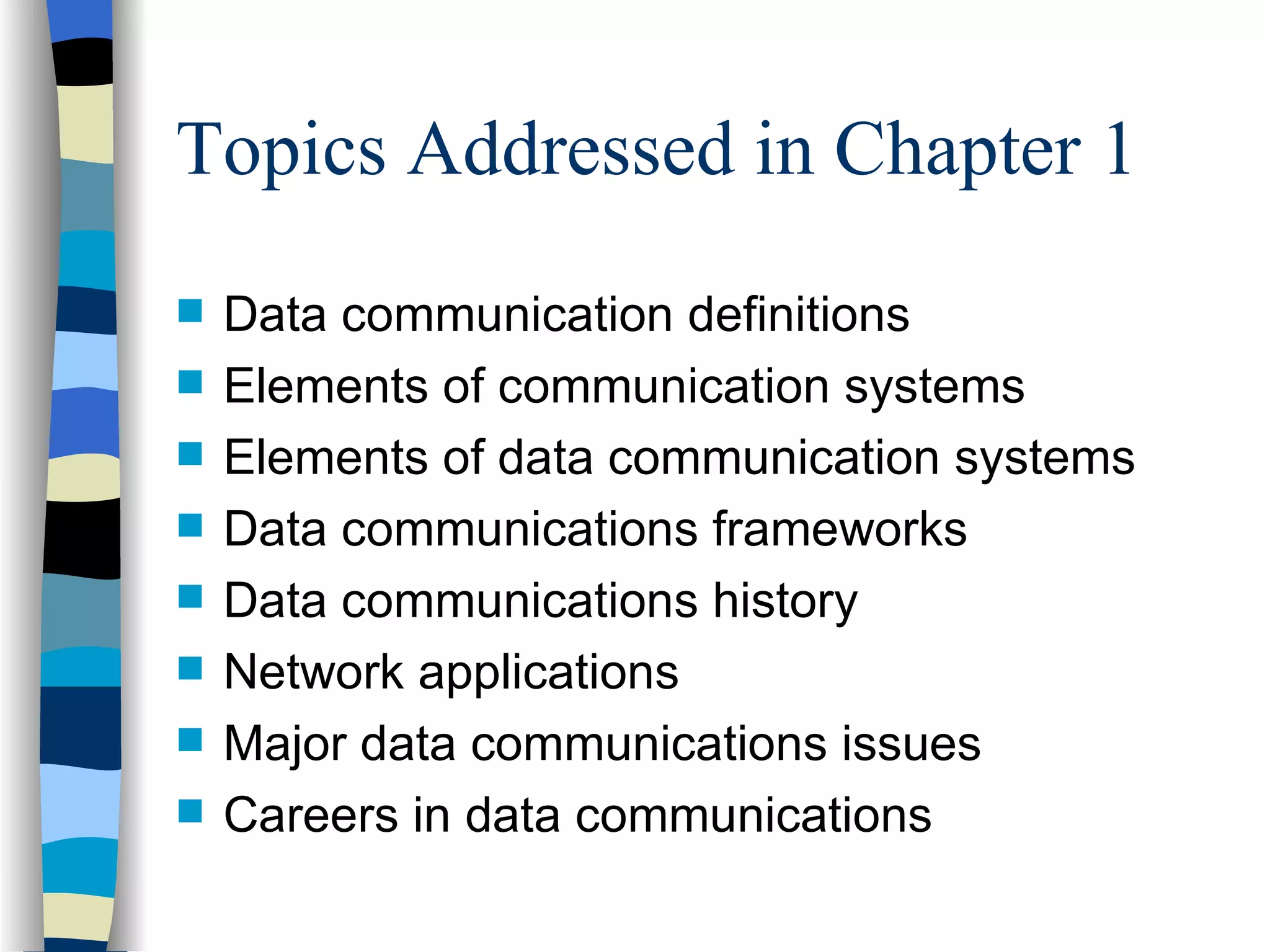 Data communication intro
