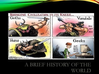 A BRIEF HISTORY OF THE
WORLD
 