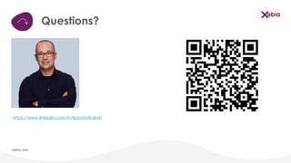 xebia.com
Questions?
https://www.linkedin.com/in/krzysztofkakol/
 