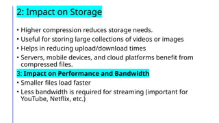 multimedia and design data compression techniques | PPTX