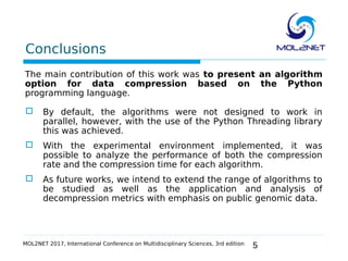 Data compression with Python: application of different algorithms with ...