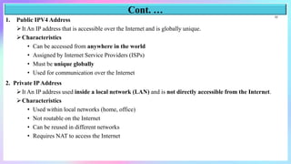 Comprehensive Guide to Network Layer Addressing and Routing in IPv4 | PDF