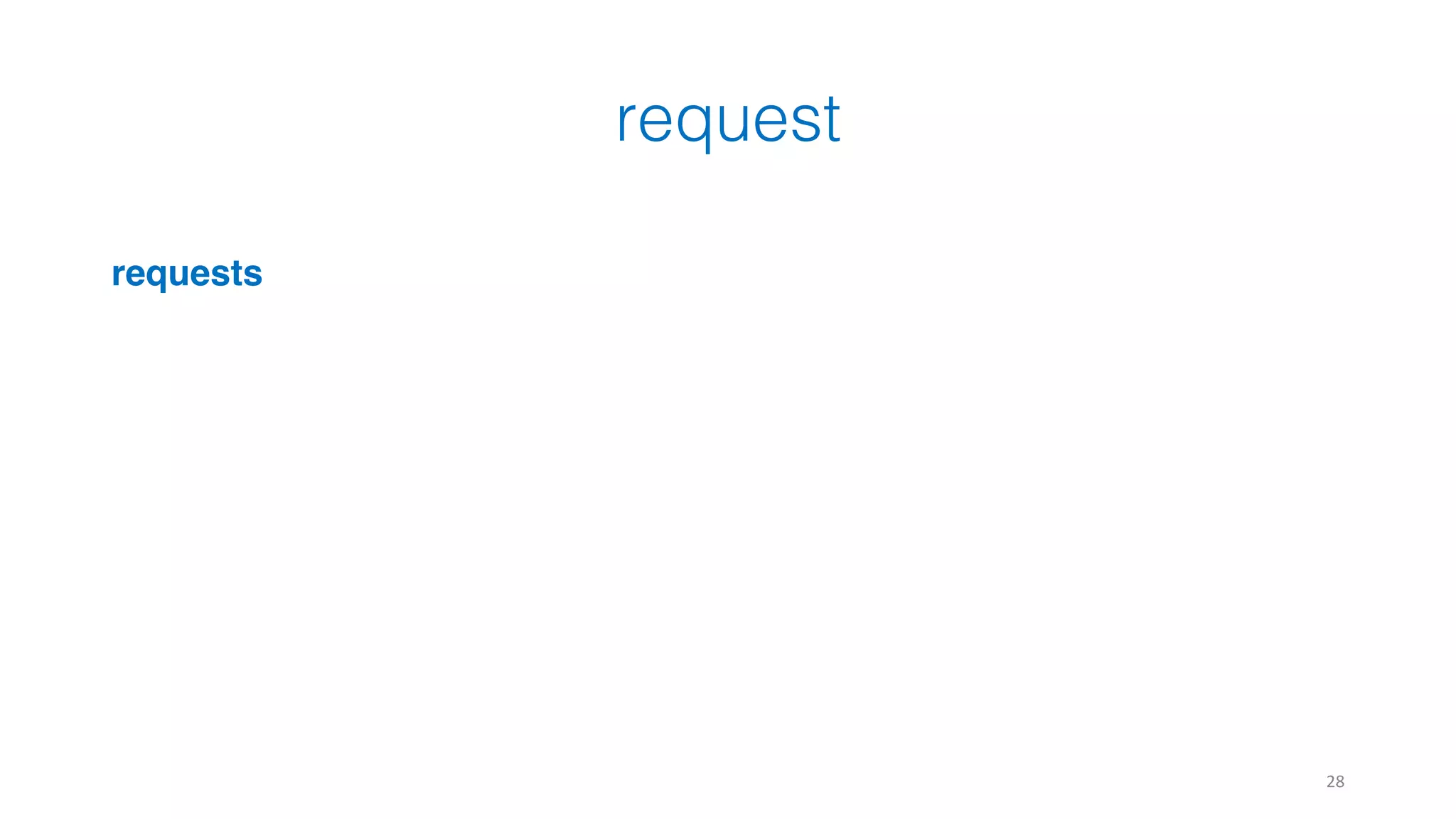 request requests 28 