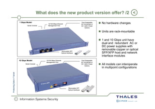 Datacryptor Datacryptor Ethernet Layer 2 Rel 4.5 | PPT
