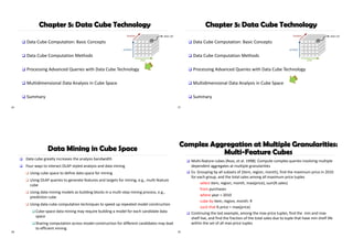 Data Cube Computation with its techniques | PDF