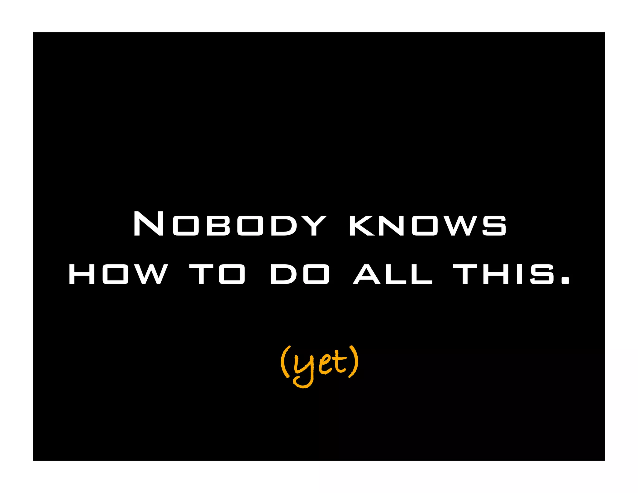 Save the Cows! Cyberinfrastructure for the Rest of Us