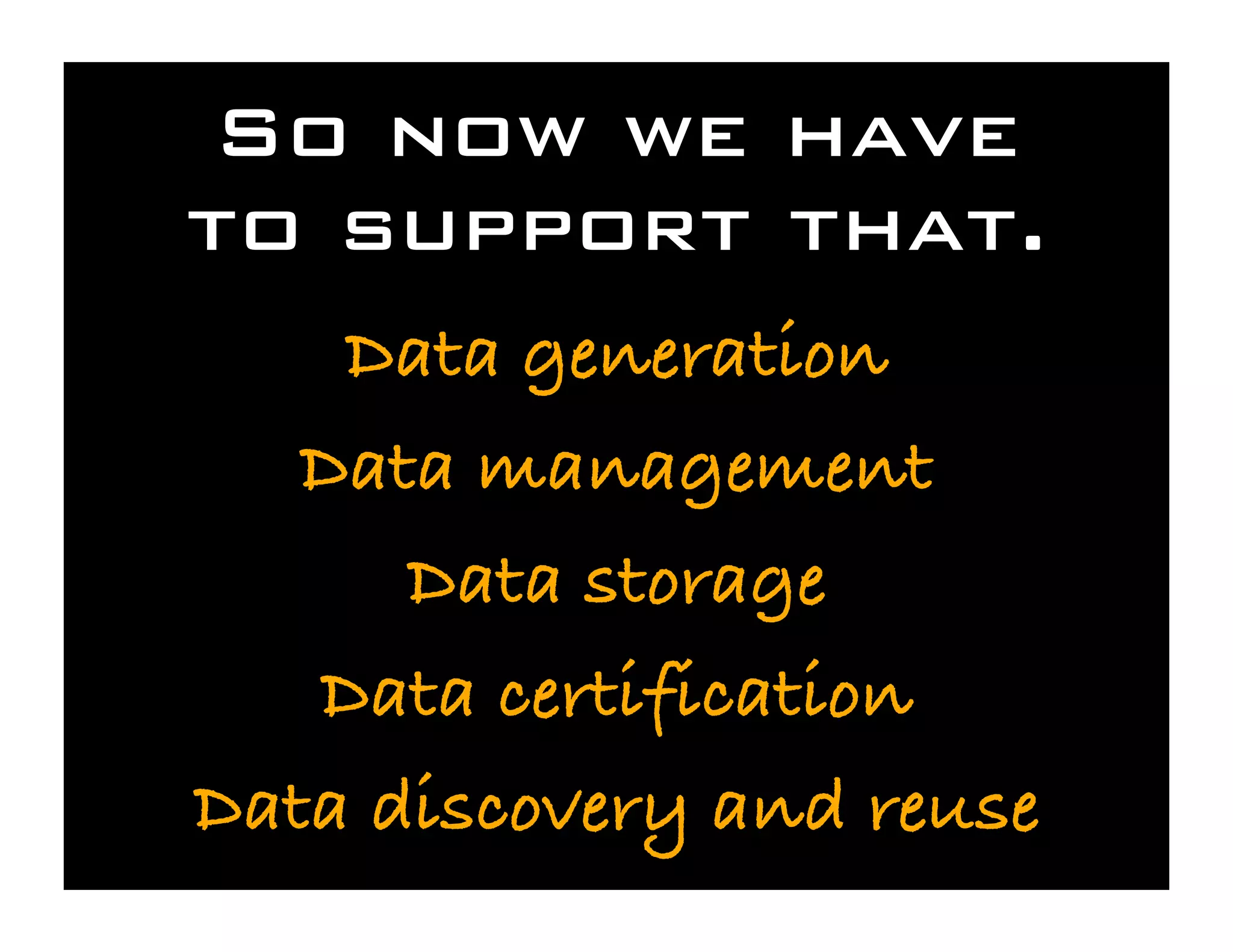 Save the Cows! Cyberinfrastructure for the Rest of Us