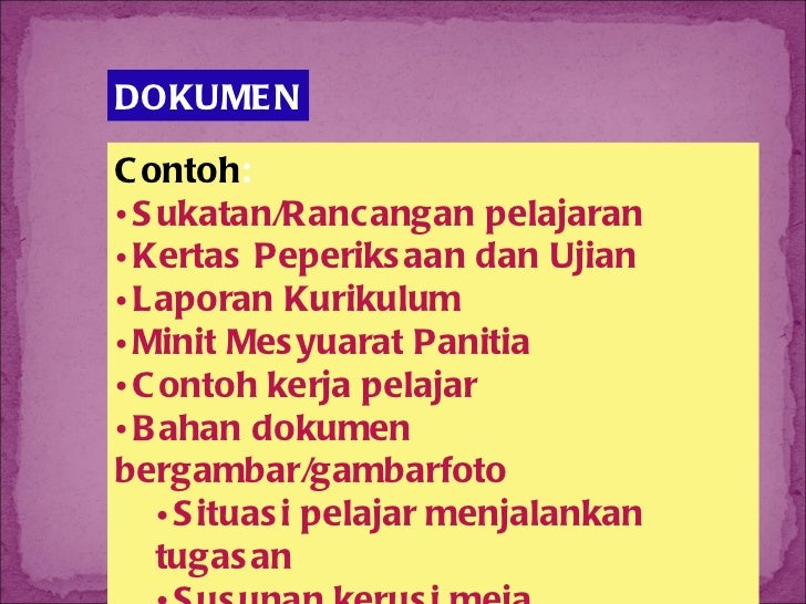 Data dan instrument Data dan instrument