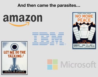 And then came the parasites…
 