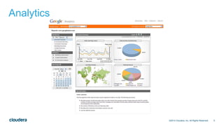 5
Analytics
©2014 Cloudera, Inc. All Rights Reserved.
 
