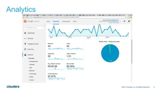 6
Analytics
©2014 Cloudera, Inc. All Rights Reserved.
 