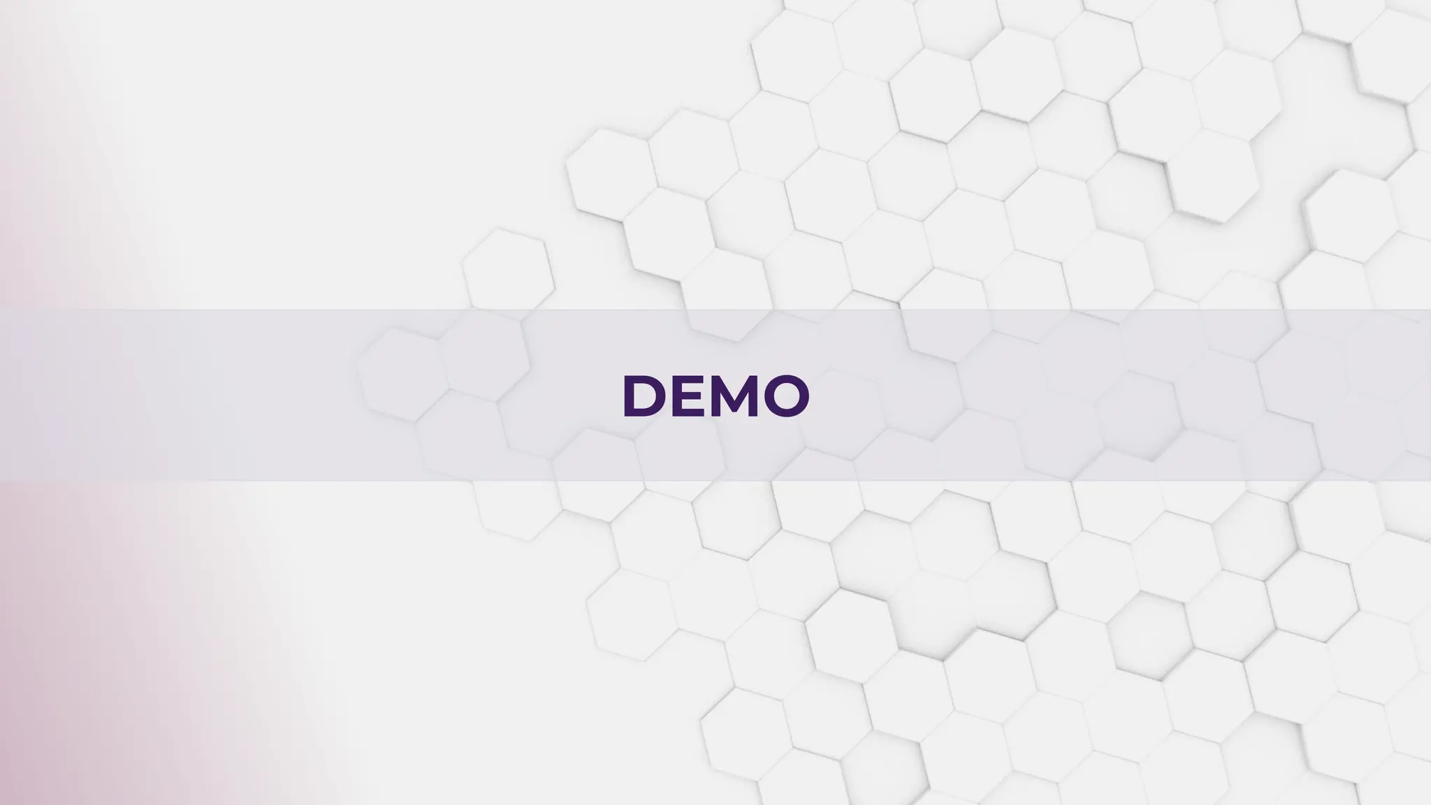 ENTERPRISE KNOWLEDGE
DEMO
 