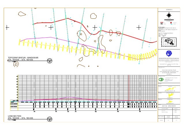 Data desain trase segmen 2 manokwari bintuni 2015