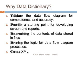 Data Jargon Data dictionaries | PPT